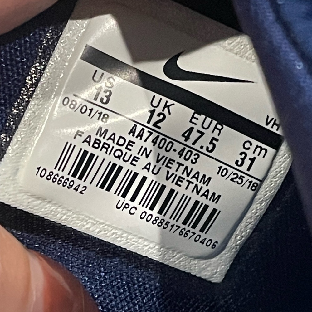 Nike Renew Rival Blue Void Mens Size 13 AA7400-403 Running Shoes - Picture 6 of 6